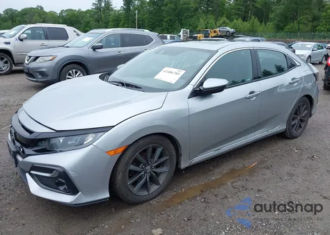 2020 Honda Civic Ex из США, поврежденный, VIN SHHFK7H60LU402613